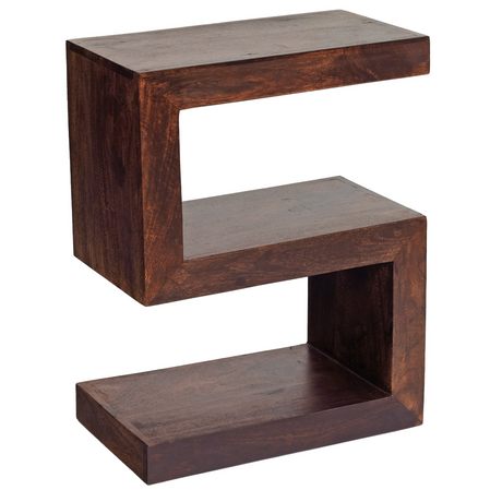 Toko dark mango S-shaped display unit