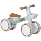 AIYAPLAY Kids Balance Bike with Adjustable Seat and Silent Tyres – Indoor and Outdoor Ride On, Green