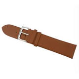 Genuine Brown Leather Watch Strap, 20mm
