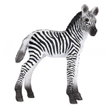 Mojo Fun Zebra Foal Toy Figure – Realistic African Wildlife Model