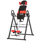 HOMCOM Adjustable Gravity Inversion Table with Safety Belt, Padded Board & Foldable Steel Frame