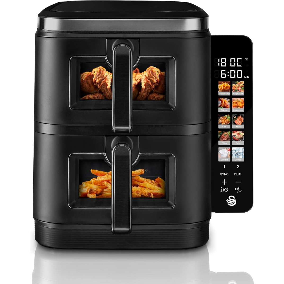 Swan 11L dual layer air fryer