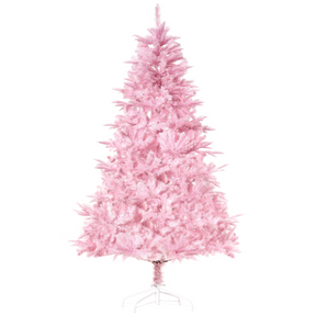 5ft pink artificial Christmas tree