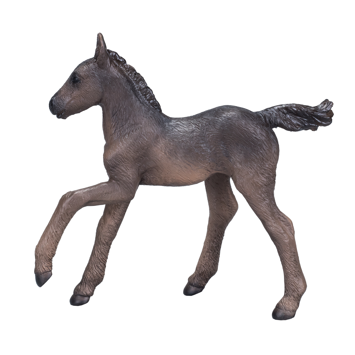 Mojo Arabian Foal Figurine in Black – Realistic Horse Model