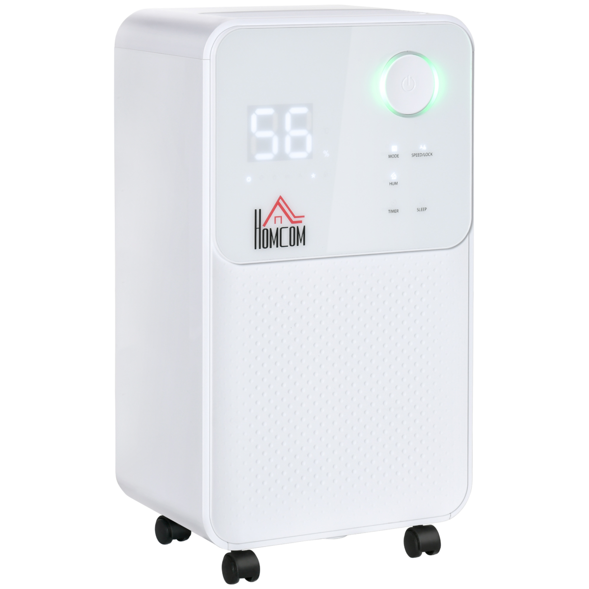 HOMCOM 12L portable dehumidifier