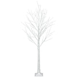5ft pre-lit snowflake Christmas tree