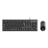 Panther Force Wired Keyboard & Mouse Set PF289 – Full-Size Keyboard, Plug-and-Play USB Combo