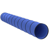 PawHut 500 x 60 cm Dog Agility Tunnel with 6 Pegs and Bag – Foldable, Tear-Resistant Garden Play, Blue