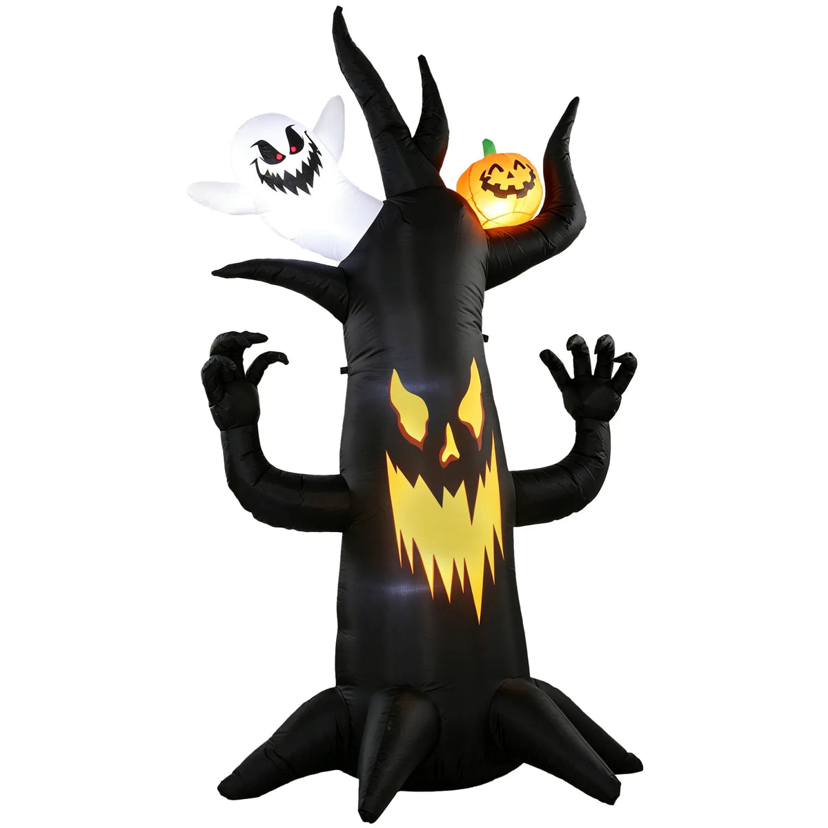 Outsunny 8 FT Halloween Inflatable Spooky Tree