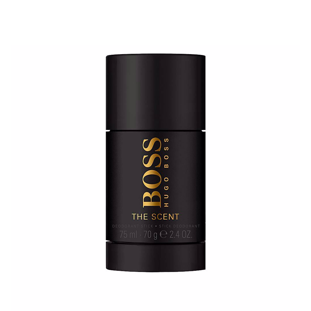 Hugo Boss Boss The Scent Deodorant Stick 75ml – Warm, Spicy Fragrance with Ginger, Lavender & Leather