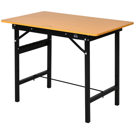 Foldable heavy duty workbench