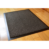 Grey Barrier Mat, 120 x 180cm – Dirt-Trapping Entrance Mat with Non-Slip Nitrile Rubber Backing for Home & Office