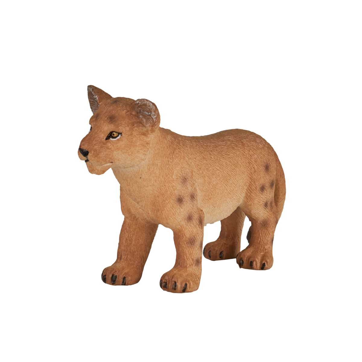 Mojo Lion Cub Standing Figurine – Realistic Big Cat Toy