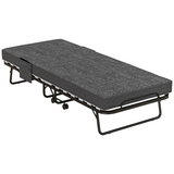 HOMCOM folding guest bed with mattress