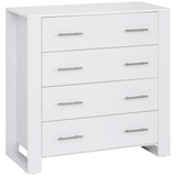White chest of 4 drawers