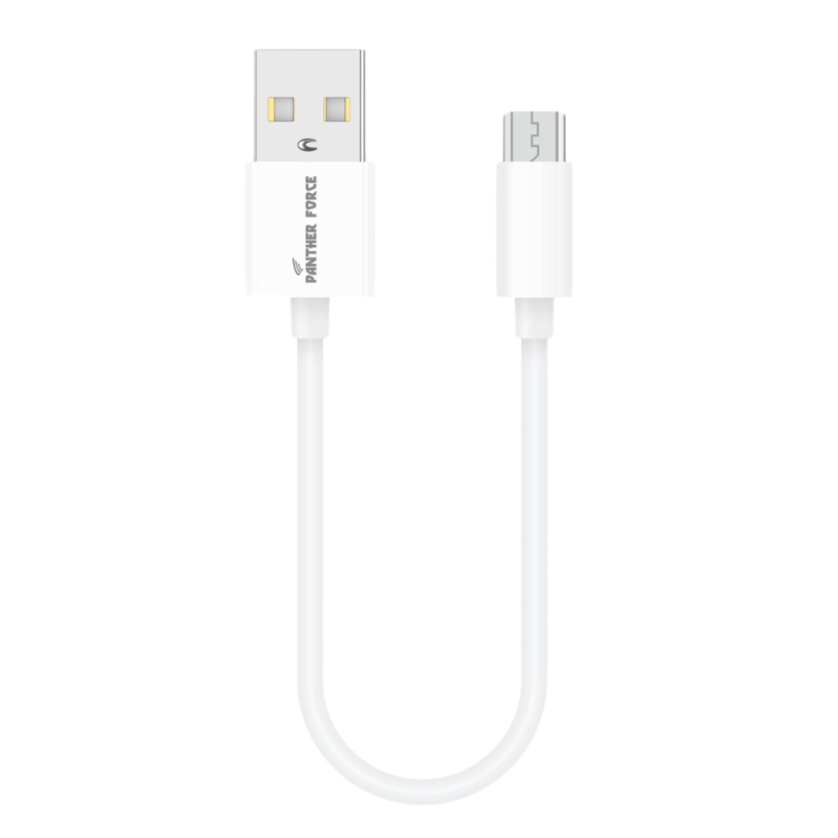 Panther Force 20cm Micro USB Data Cable – Short Charging and Sync Lead for Power Banks and Car Chargers