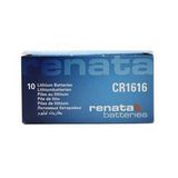 Renata CR1216 3V Lithium Coin Cell Battery – 25mAh Button Top Watch Battery, 10 Year Shelf Life