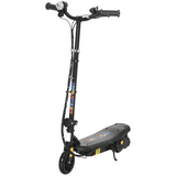 Kids Folding Electric Scooter with LED Headlight, Bell & Hand Brake – Adjustable E-Scooter for Ages 7–14, Black