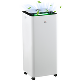 HOMCOM 16L dehumidifier with air purifier