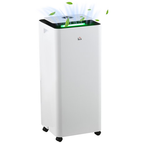 HOMCOM 16L dehumidifier with air purifier