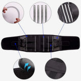 Adjustable Lower Back Brace Lumbar Support Waist Belt For Men Women Pain Relief Waist Belt L Size (US Logistics only For USPS.TK/TMEU only For self-pickup)
