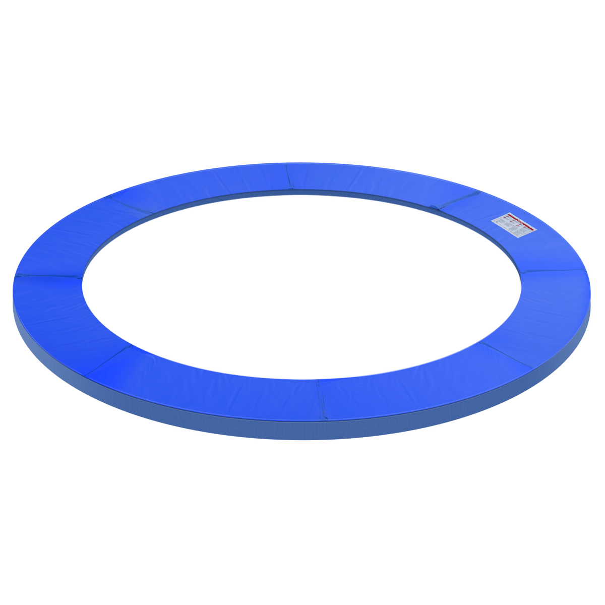 HOMCOM 8ft Trampoline Pad with 500D PVC Top & EPE Foam – Replacement Safety Surround Spring Cover