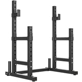 SPORTNOW Adjustable Squat Rack with Plate Holders and Safety Spotters, 300kg Load – Home Gym