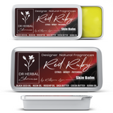 Dr Herbal Solid Fragrance Balm Red Ruby 20g – Floral, Fresh & Citrus Solid Fragrance for Women