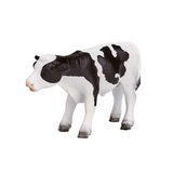 MojoFun Holstein Calf Standing Toy Figurine – Realistic Farm Animal Model