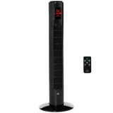 Black tower fan