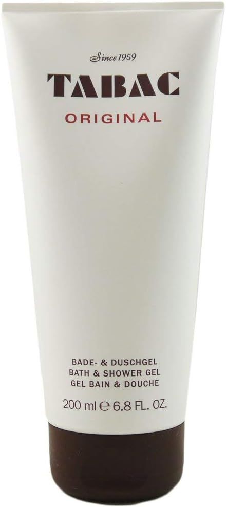 Tabac Original Shower Gel 200ml – Classic Men's Fragrance Body Wash with Spicy, Floral and Woody Notes