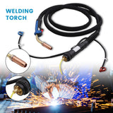 MB501 MIG/MAG Welding Torch Hose Package, 550A Water-Cooled, 4m with Euro Central Connector