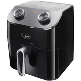 Quest 4.5L Manual Dial Air Fryer, 1350W with Auto Shut-Off & Cool Touch Handle – Low-Oil Cooking
