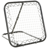 HOMCOM Angle Adjustable Rebounder Net Goal Training Set – Football & Baseball Practice, Foldable Frame