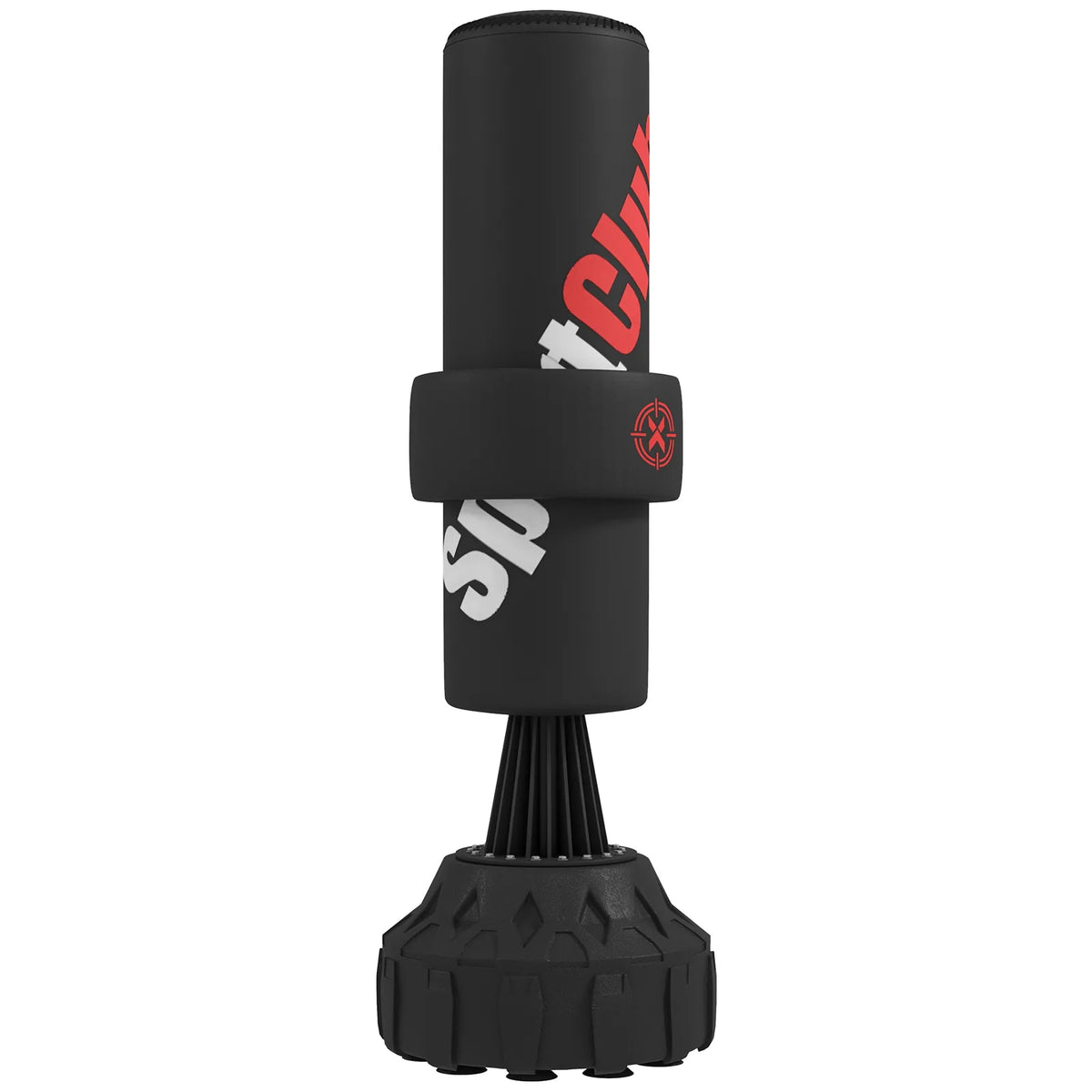 SPORTNOW 6ft Freestanding Boxing Bag with Stand, Suction Cup Base & Adjustable Target Pad – Home Punch Bag