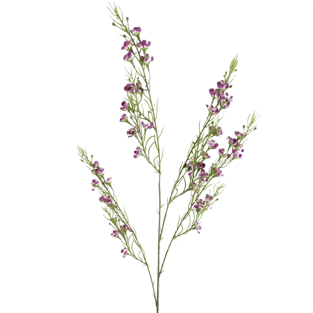 100cm Artificial Foliage with Small Flowers – Purple