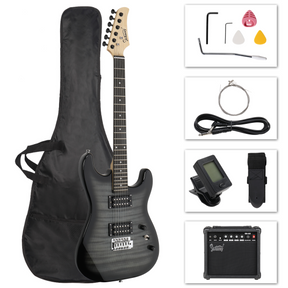 GST tiger stripe electric guitar kit