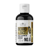 Livfragrance Beard & Face Oil Blend No.8, 50ml – Citrus, Vanilla & Herb Scented Grooming Oil