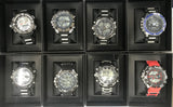 Quamer Gents Digital & Analogue Dual Time Watch – Men's Wristwatch, Assorted Designs and Colours