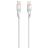 WYEFLOW 60W USB-C to USB-C Data Cable, 2m – Fast Charging TPE Cable, White