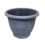 Grey Stone Style Indoor Outdoor Plastic Plant Pot – Practical Garden Planter