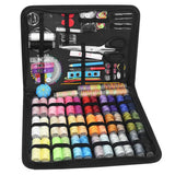 230 Piece Portable Sewing Kit with Travel Case – Needles, Thread & Scissors for Home Repairs