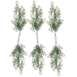 Pack of 6 x Hanging UV and Fire Resistant Artificial String Pearl Plant 75cm