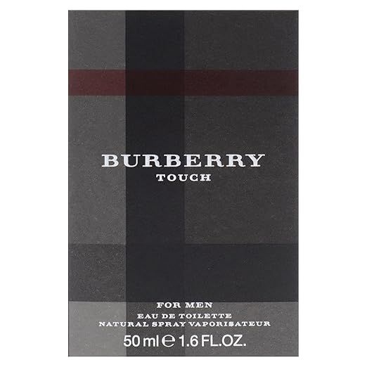 Burberry Touch Eau de Toilette Spray 50ml – Spicy, Woody Fragrance for Men