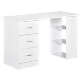 White 120cm computer desk