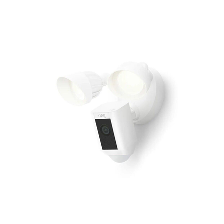 Ring Floodlight Cam with siren