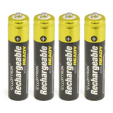 Lloytron AccuReady AAA 800mAh NiMH Rechargeable Batteries, 4 Pack – Ready to Use, Approx. 1000 Charges