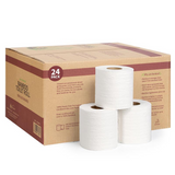 Vinsani Bamboo Toilet Roll 24 Pack – Eco-Friendly Sustainable Toilet Tissue
