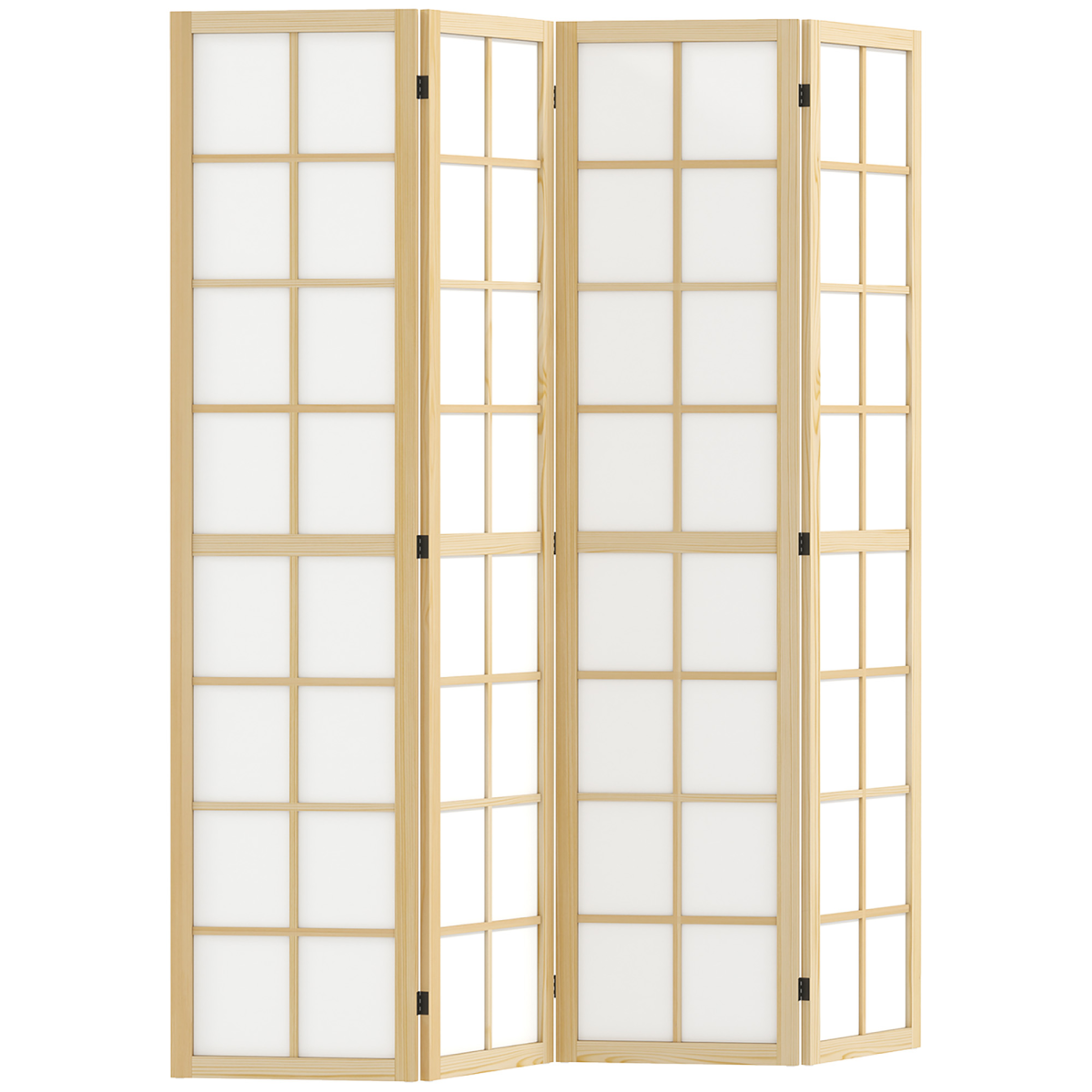 HOMCOM 4 panel room divider