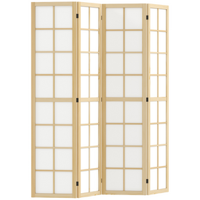 HOMCOM 4 panel room divider